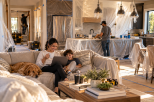Can You Live in Your Home During a Remodel? 9 Tips to do it possible